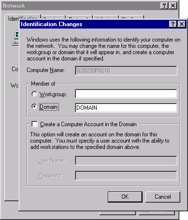 Identification Changes