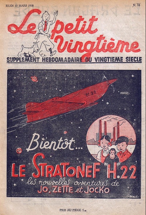 Consulter les informations sur la BD 10 mars 1938 : Bientôt... Le Stratonef H.22