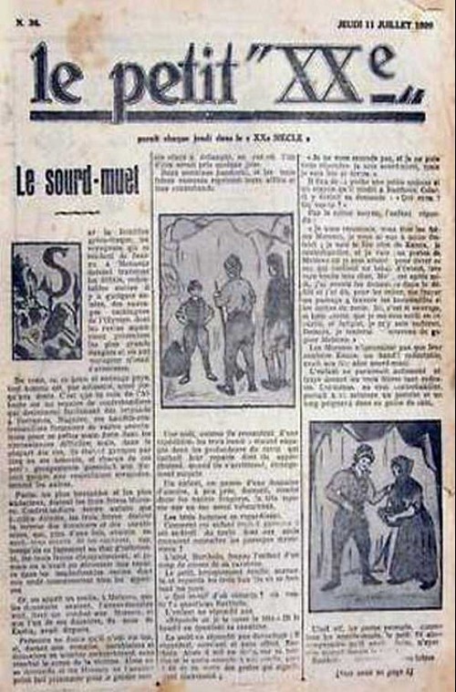Couverture de l'album 11 juillet 1929: Le sourd-muet