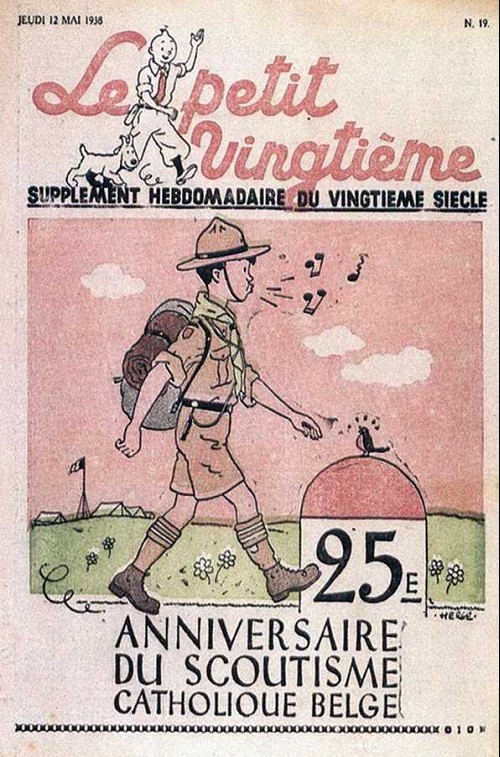 Consulter les informations sur la BD 12 mai 1938 : 25e Anniversaire du Scoutisme Catholique Belge