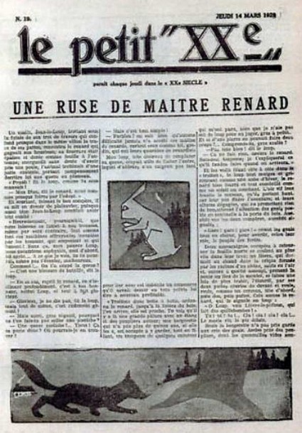 Couverture de l'album 14 mars 1929: Une ruse de Maître Renard