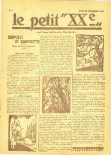 Consulter les informations sur la BD 15 novembre 1928: Serpolet et Serpolette