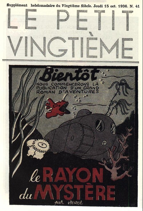 Couverture de l'album 15 octobre 1936: Bientôt le Rayon du Mystère