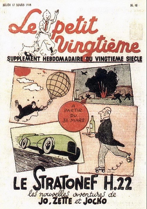 Couverture de l'album 17 mars 1938 : A partir du 31 mars, Le Stratonef H.22