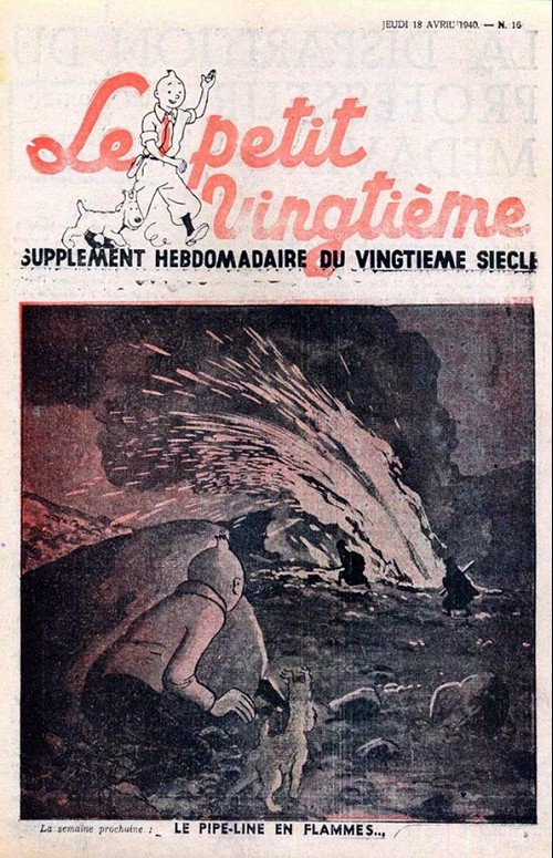 Couverture de l'album 18 avril 1940 : Le pipe-line en flammes