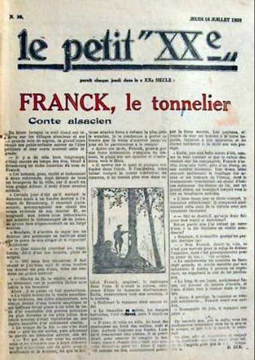 Consulter les informations sur la BD 18 juillet 1929: Franck, le tonnelier