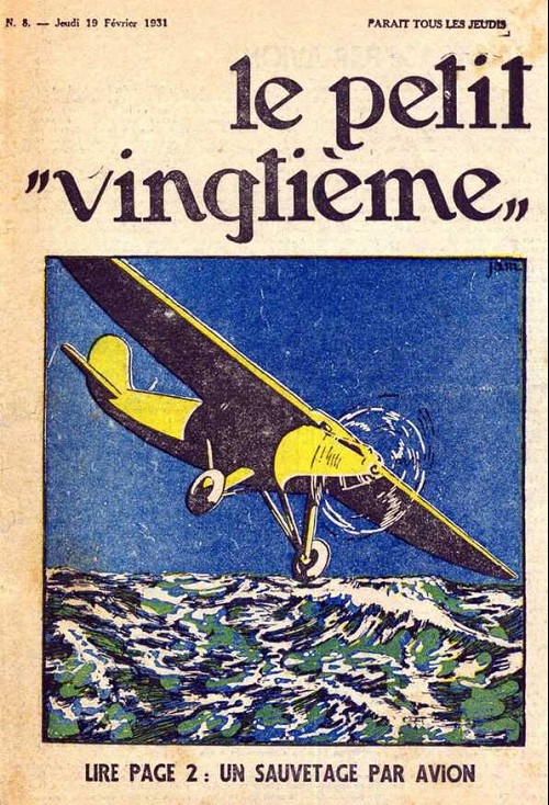 Couverture de l'album 19 février 1931: Un sauvetage par avion