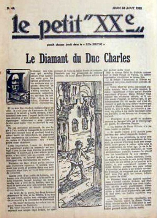 Couverture de l'album 22 août 1929: Le Diamant du Duc Charles