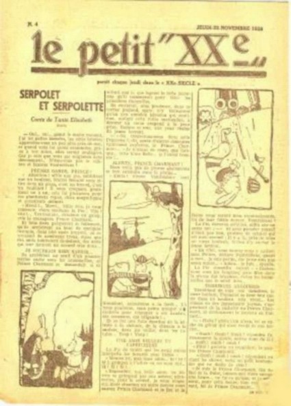 Consulter les informations sur la BD 22 novembre 1928: Serpolet et Serpolette