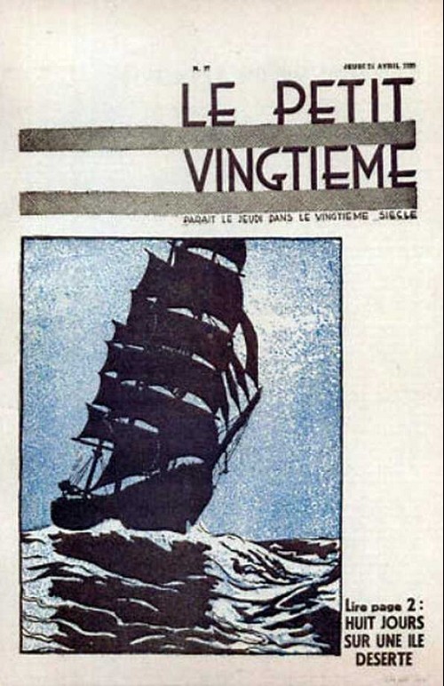 Couverture de l'album 23 avril 1930: Huit jours sur une île déserte
