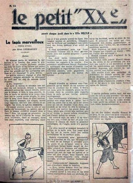 Consulter les informations sur la BD 24 janvier 1929: Le tapis merveilleux
