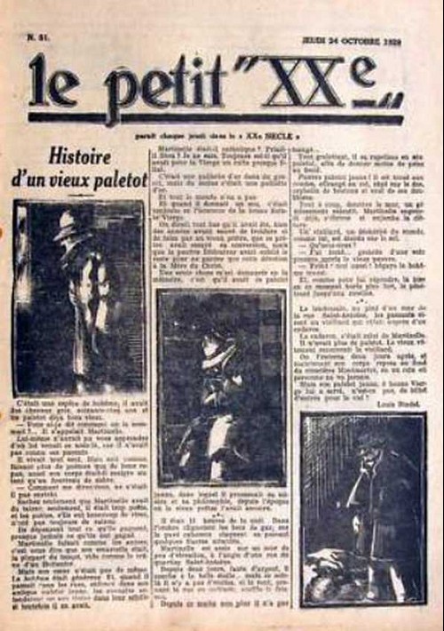 Consulter les informations sur la BD 24 octobre 1929: Histoire d'un vieux paletot