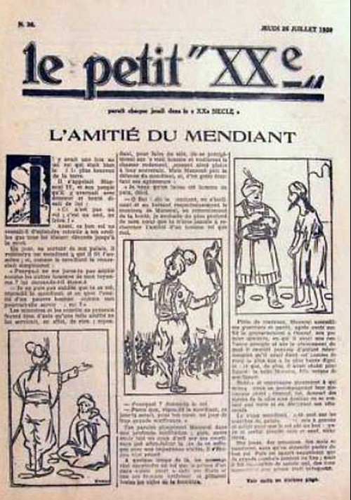 Consulter les informations sur la BD 25 juillet 1929: L'amitié du mendiant