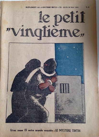 Couverture de l'album 25 mai 1933: Le mystère Tintin