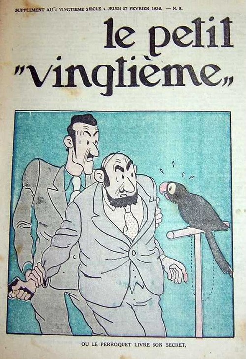 Consulter les informations sur la BD 27 février 1936: Où le perroquet livre son secret