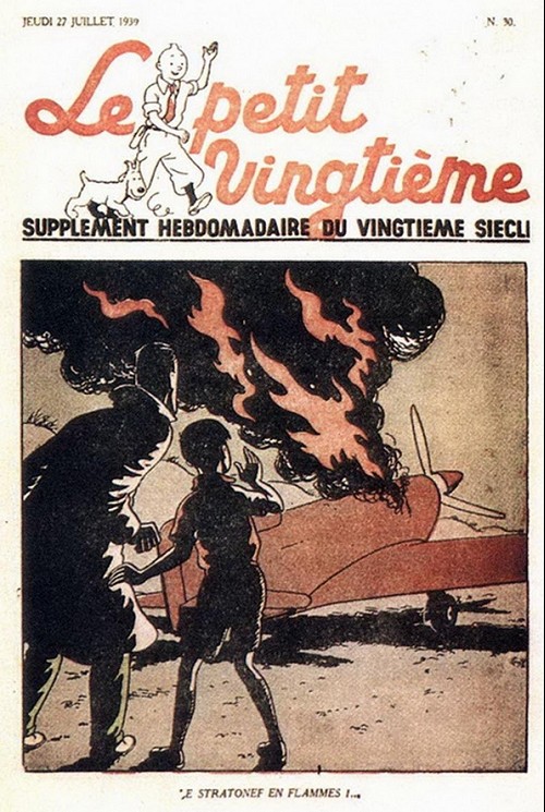 Couverture de l'album 27 juillet 1939 : Le Stratonef en flamme !