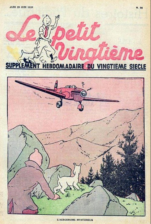 Couverture de l'album 29 juin 1939 : L'Aérodrome mystérieux
