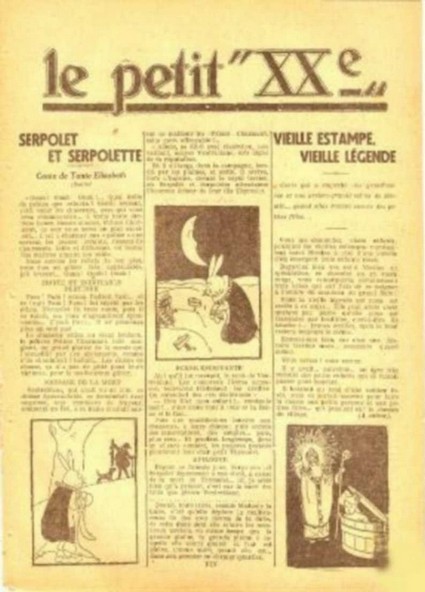 Consulter les informations sur la BD 29 novembre 1928: Serpolet et Serpolette
