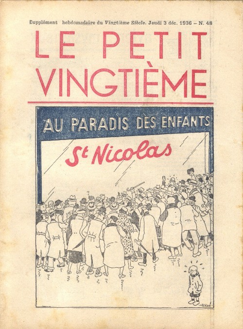 Couverture de l'album 3 décembre 1936 : St Nicolas au paradis des enfants