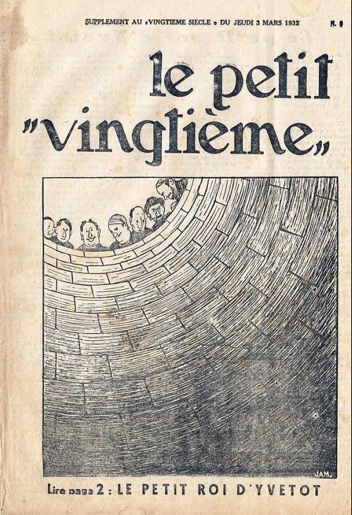Couverture de l'album 3 mars 1932: Le petit roi d'Yvetot