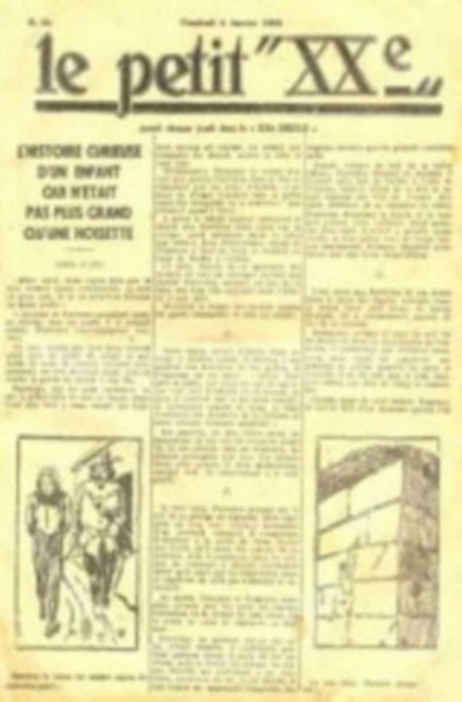 Consulter les informations sur la BD 4 janvier 1929: L'histoire curieuse d'un enfant qui n'était pas plus grand qu'une noisette