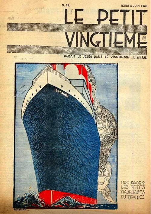 Consulter les informations sur la BD 5 juin 1930: Les petits naufrages du Titanic