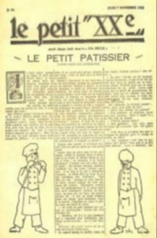 Couverture de l'album 7 novembre 1929: Le petit pâtissier