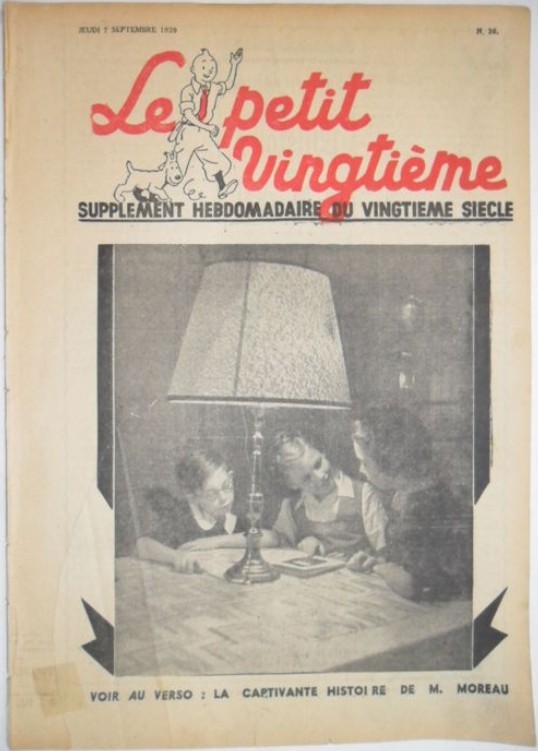 Couverture de l'album 7 septembre 1939 : La captivante histoire de M. Moreau