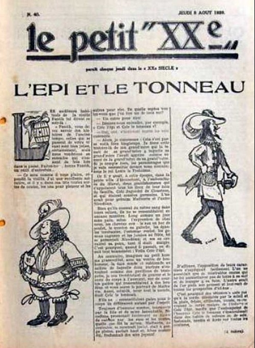 Consulter les informations sur la BD 8 août 1929: L'Épi et le Tonneau