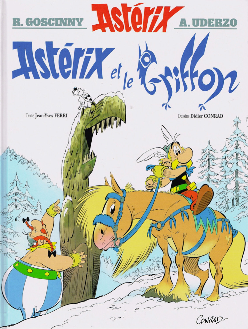 Couverture de l'album Astérix et le Griffon