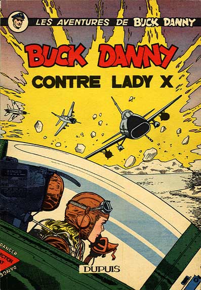 Couverture de l'album Buck Danny contre Lady X