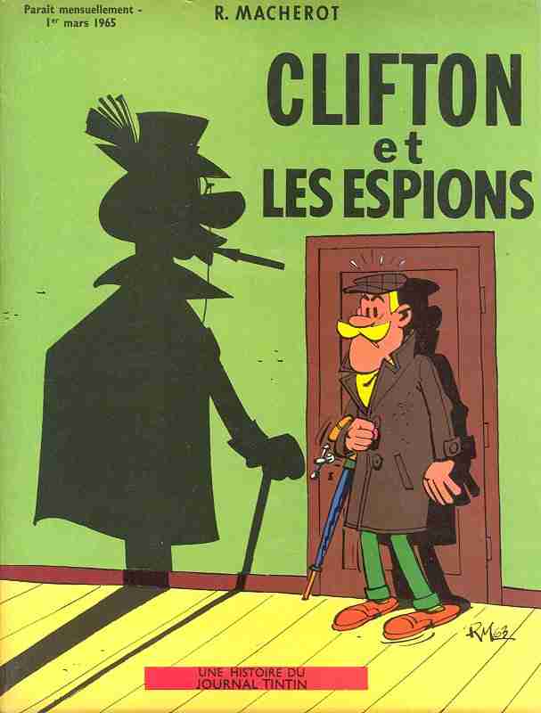 Couverture de l'album Clifton et les espions