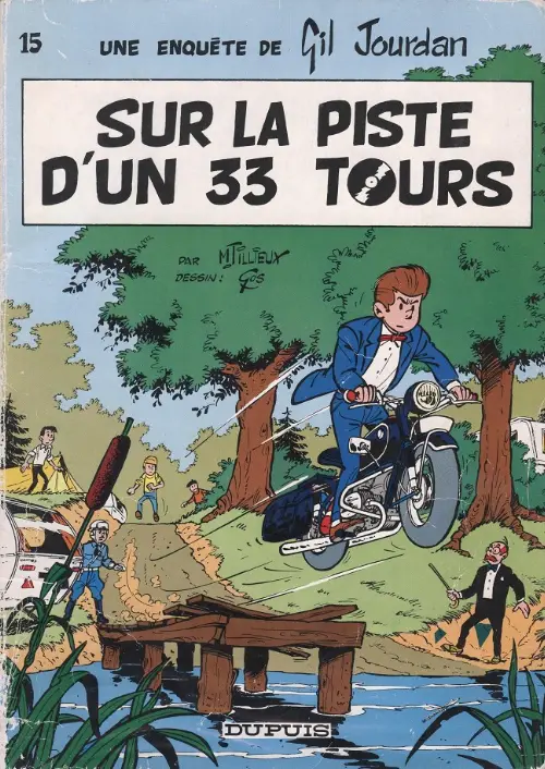 Consulter les informations sur la BD Sur la piste d'un 33 tours