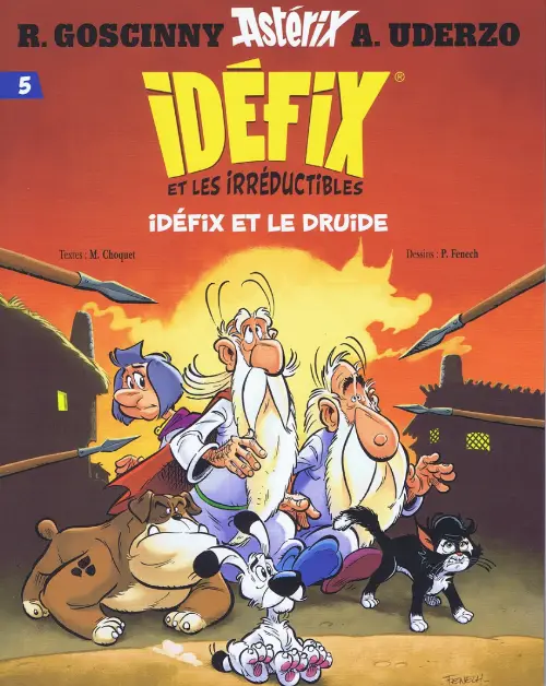 Couverture de l'album Idéfix et le druide Couverture de l'album Idéfix et le druide