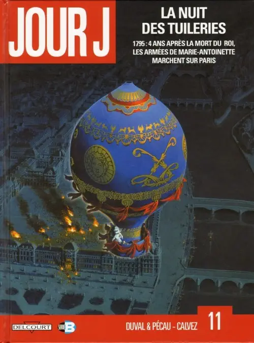 Consulter les informations sur la BD La nuit des tuileries