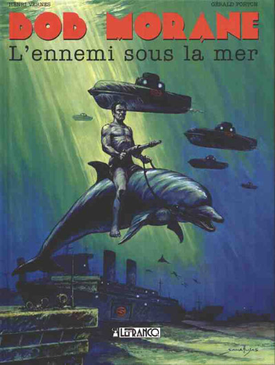 Couverture de l'album L'ennemi sous la mer Claude Lefrancq