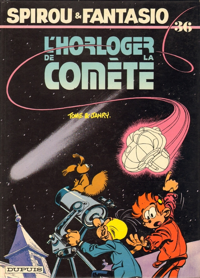 Couverture de l'album L'Horloger de la comète