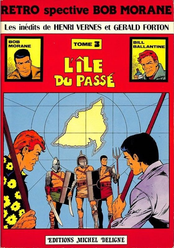 Couverture de l'album L'Île du passé Michel Deligne