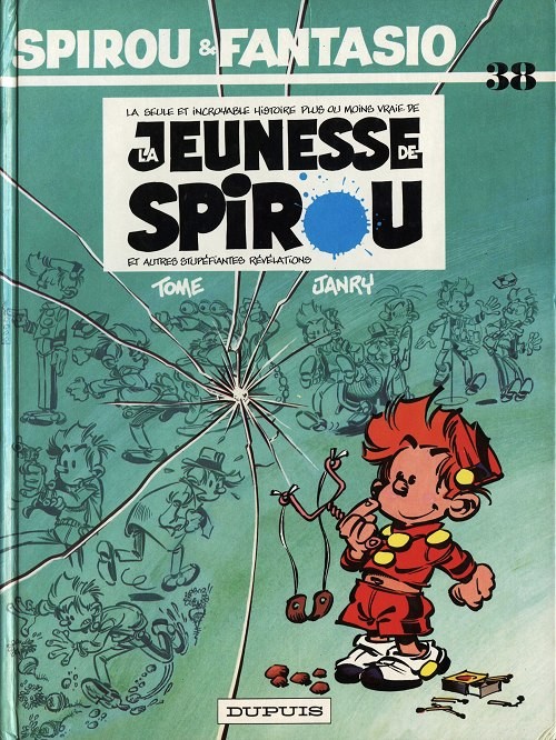 Couverture de l'album La Jeunesse de Spirou