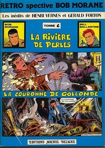 Couverture de l'album La Rivière de perles - La Couronne de Golconde Michel Deligne