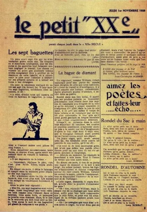 Consulter les informations sur la BD 1 novembre 1928: Les sept baguettes