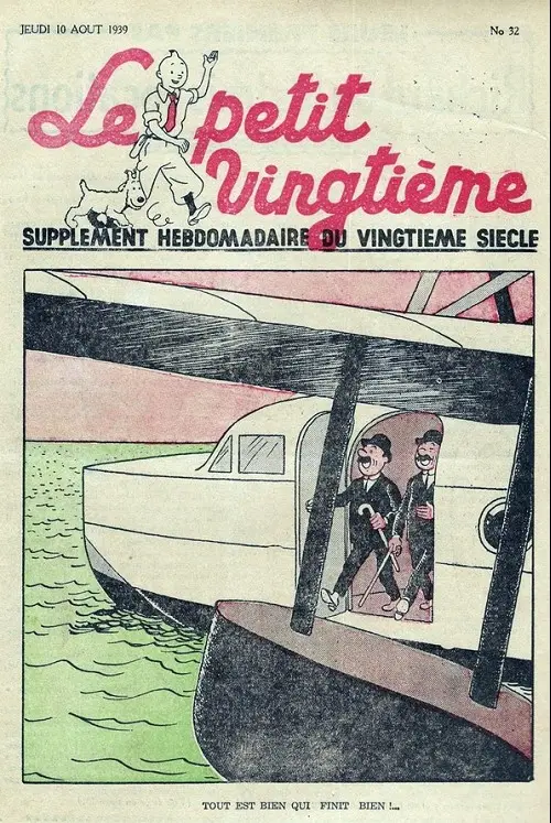 Consulter les informations sur la BD 10 août 1939 : Tout est bien qui finit bien !