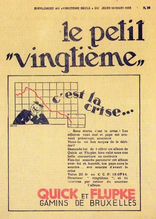 Couverture de l'album 10 février 1932: C'est la crise...