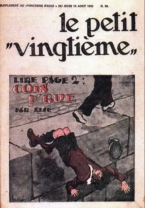 Consulter les informations sur la BD 13 août 1931: Coin d'rue par Else