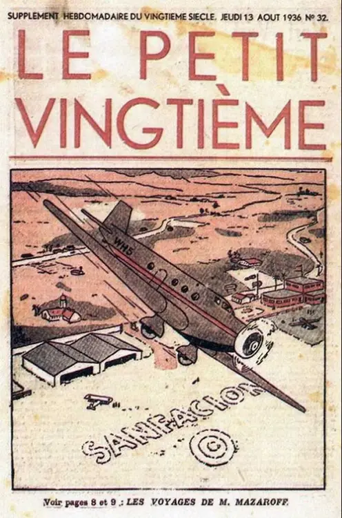 Consulter les informations sur la BD 13 août 1936: Les voyages de M. Mazaroff