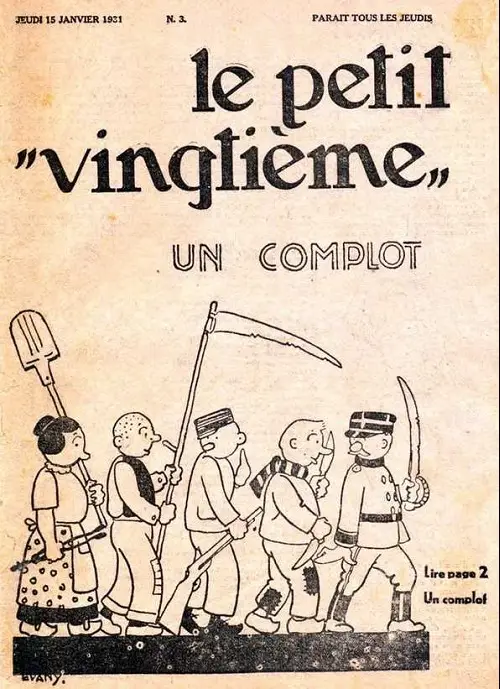 Couverture de l'album 15 janvier 1931: Un complot