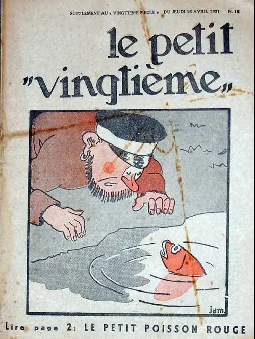 Consulter les informations sur la BD 16 avril 1931: Le petit Poisson Rouge