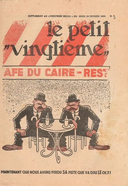Consulter les informations sur la BD 16 fevrier 1933: Maintenant que nous avons perdu SA piste que va dire LE chef ?