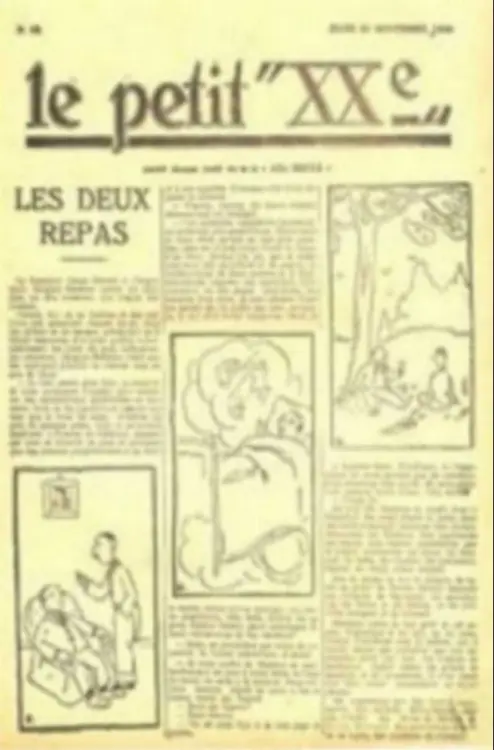 Consulter les informations sur la BD 21 novembre 1929: Les deux repas