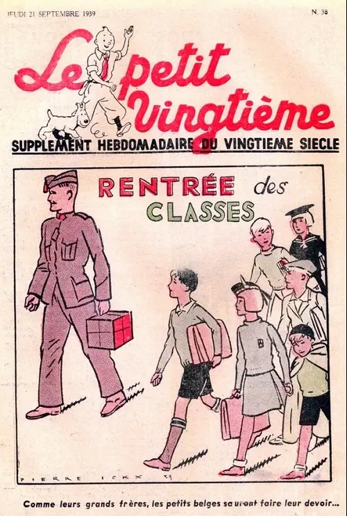 Consulter les informations sur la BD 21 septembre 1939 : Rentrée des classes